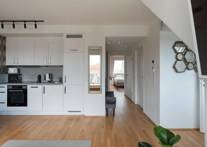 Luxurious Living With Beautiful Terrace * Bécs