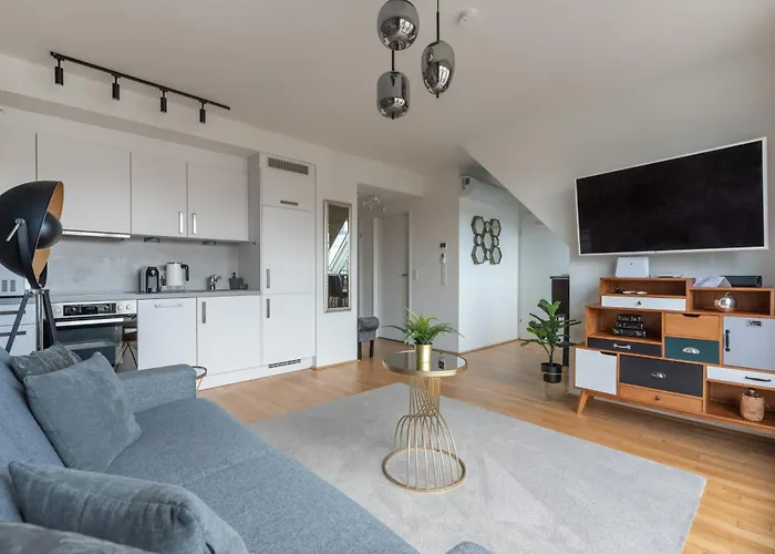 Luxurious Living With Beautiful Terrace Bécs
